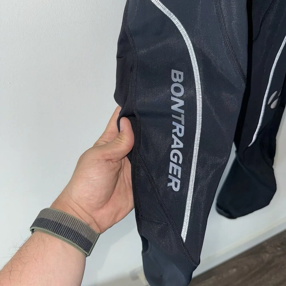 Bontrager Velocis‎ Softshell Bib Cycling Tight Mens Pants Size S Polyester Blend